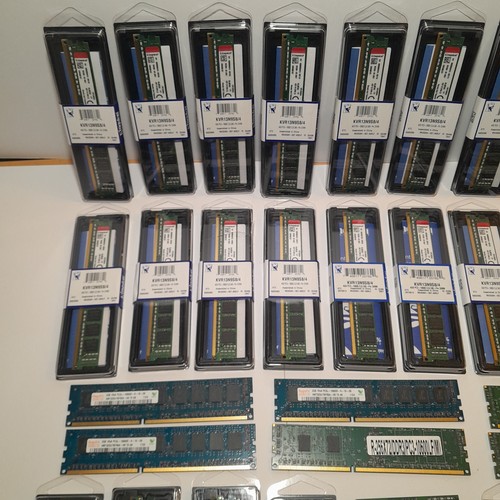 A quantity of 35 x various sticks of RAM comprising 28 x PC sticks and ...