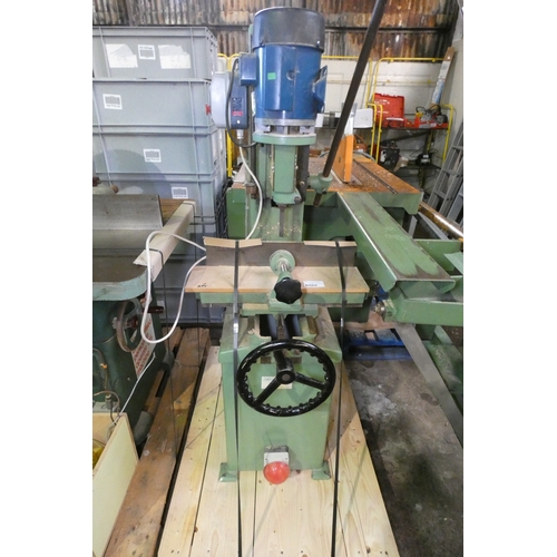 6060 - 1 x Wadkin Bursgreen chisel mortiser 240v