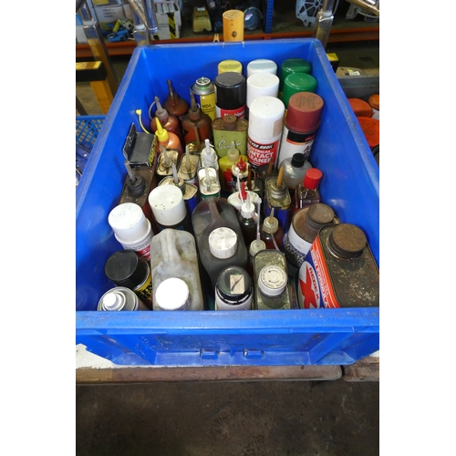 6083 - 1 box containing a quantity of various workshop consumables