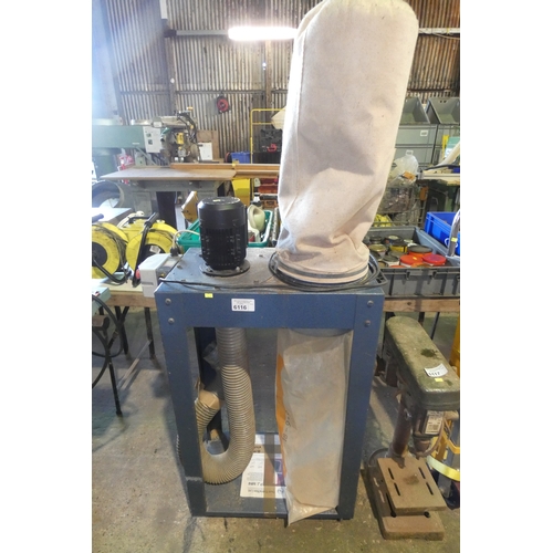 6116 - 1 x PJ Mini single bag dust extractor 240v
Working When Tested