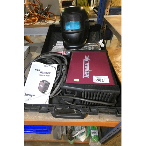 1 x Thermal Arc 175SE Arc Master inverter arc welder 240v supplied with ...