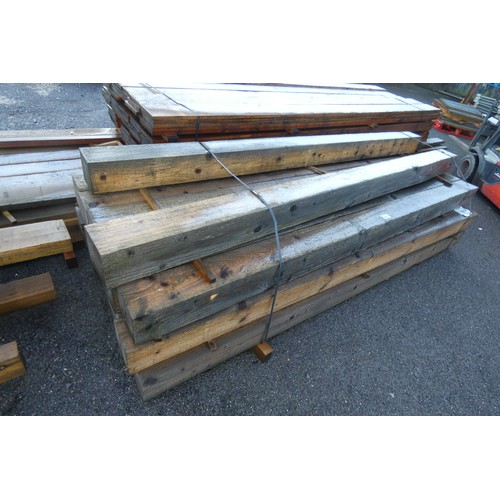 20 x wooden posts comprising of 15cm x 15cm x 280cm long