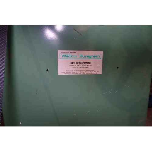 6060 - 1 x Wadkin Bursgreen chisel mortiser 240v