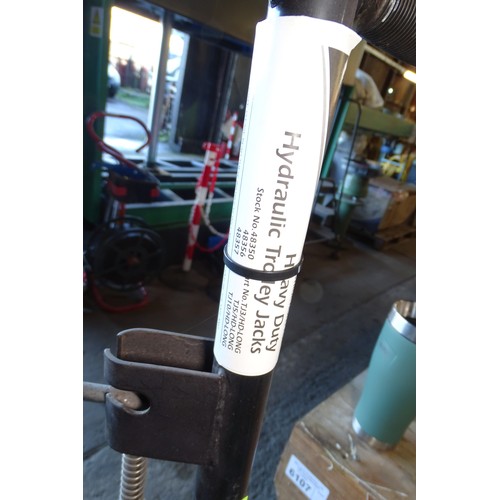 6108 - 1 x Draper 5 ton trolley jack