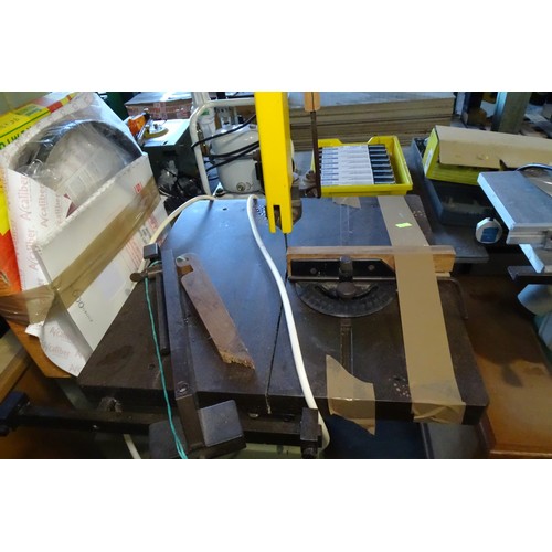 6113 - 1 x Startrite 352 floor standing bandsaw 240v supplied with several spare blades
Working When Tested