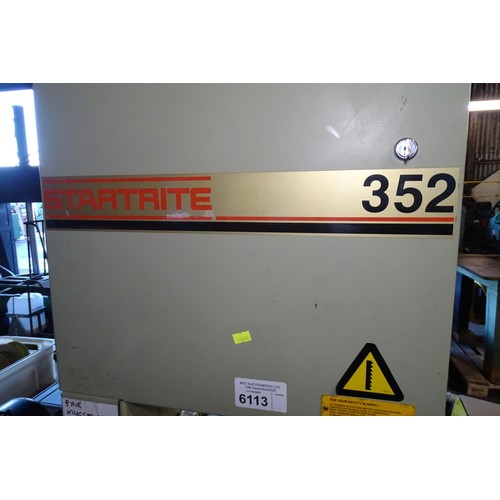 6113 - 1 x Startrite 352 floor standing bandsaw 240v supplied with several spare blades
Working When Tested