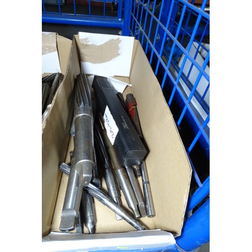 2 boxes containing a quantity of various reamers
