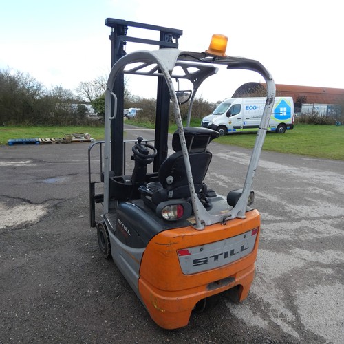 1 x Still battery powered forklift model RX50-13, capacity 1300kg, max ...