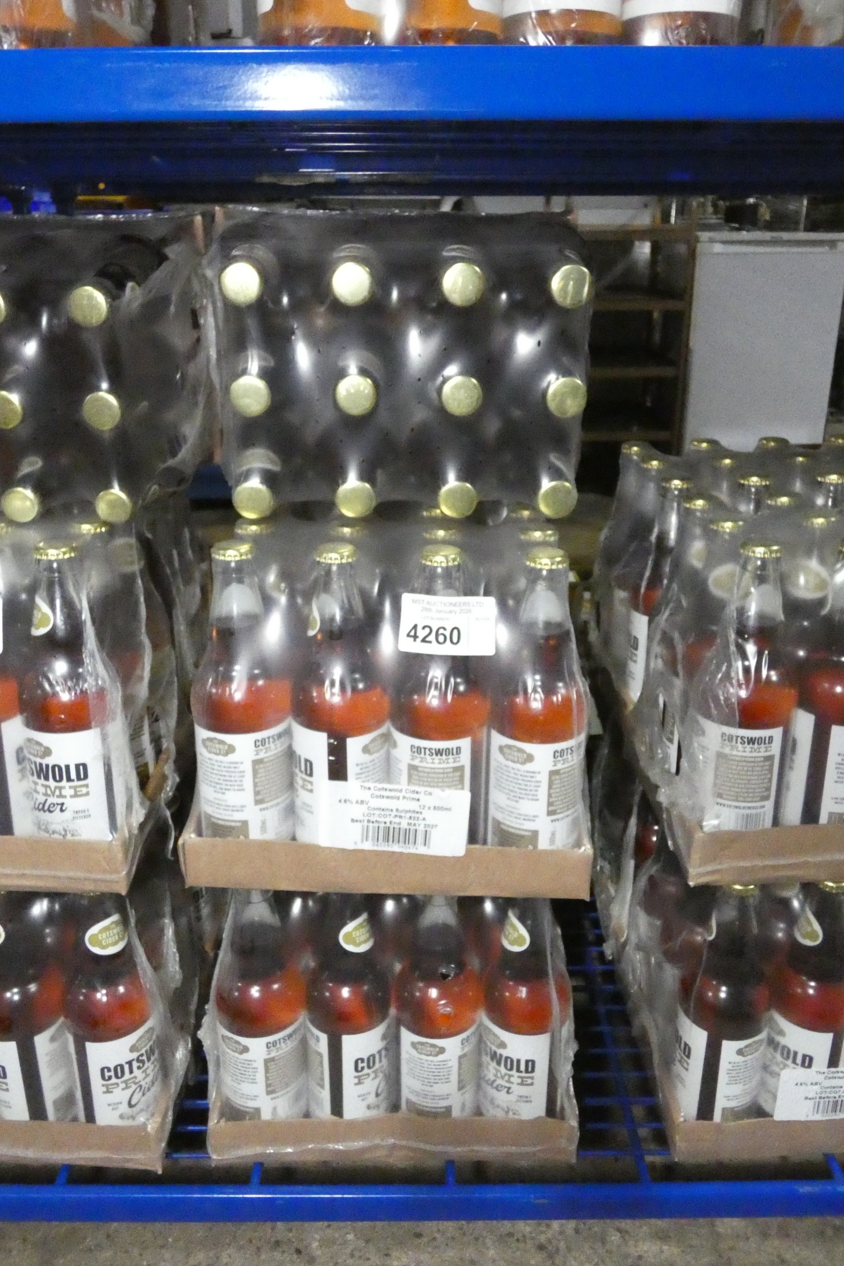 5x packs of 12 x 500ml bottles of Cotswold Prime cider 4.6%abv (60 ...