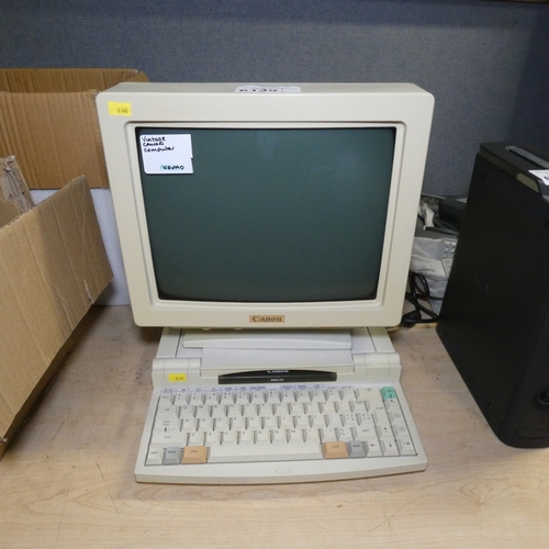 A vintage canon word processor type starwriter jet 4000,bubble jet ...