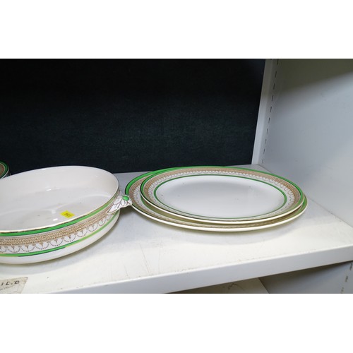 A small quantity of Japanese eggshell chinaware, a multi-coloured ...