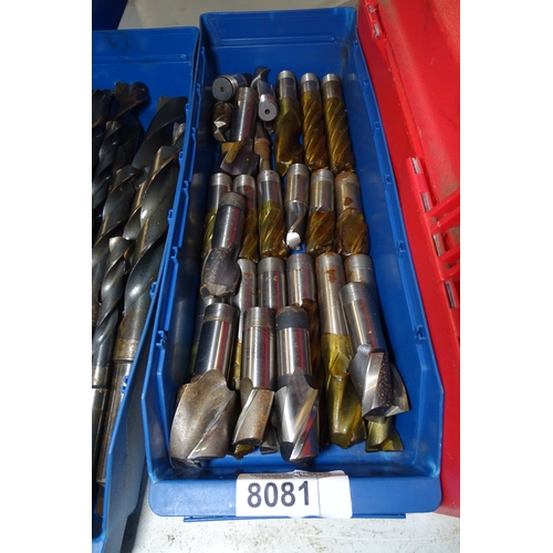 8081 - 1 Box containing a quantity of various milling cutters