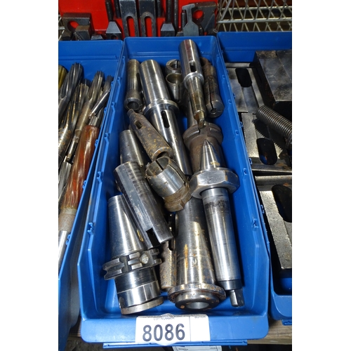 8086 - 1 Box containing a quantity of various tooling
