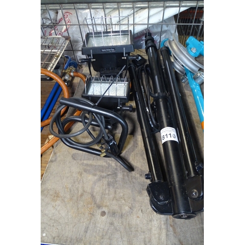 8110 - 2 x Halogen site lamps - 240v
