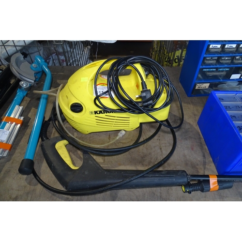 8112 - 1 x Karcher 205 pressure washer with lance and nozzle