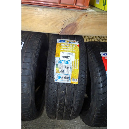 8067 - 1 x unused GT Radial Maxmiler EX tyre size 195/60 R16 LT 99/97H 6PR/LRC
