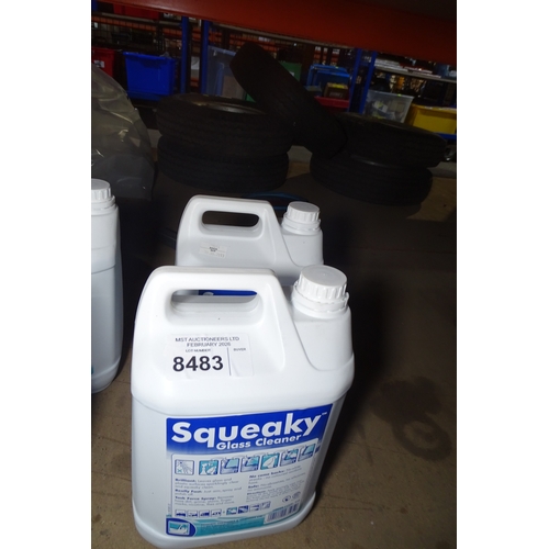 2 x 5l Containers of Squeaky clean glass cleaner by Concept