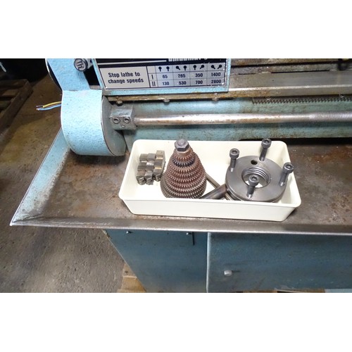 1 x Emcomat 7 lathe with a milling head and an Emco mill, an Elliot 3 ...