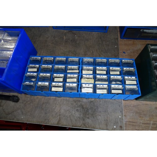 8113 - 6 x Various small parts cabinets