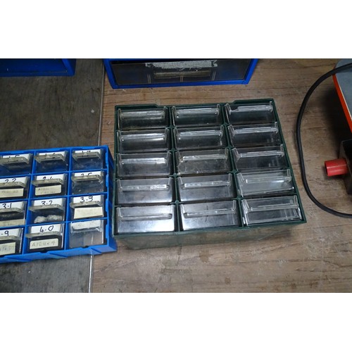 8113 - 6 x Various small parts cabinets