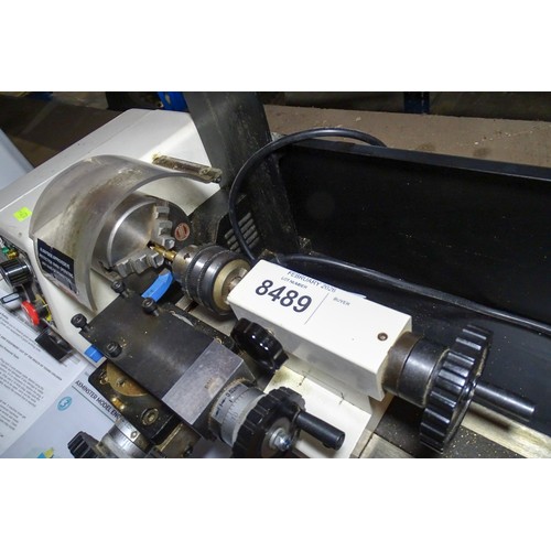 1 x Micro Lathe by Axminster, type 010060 with a quantity of various ...
