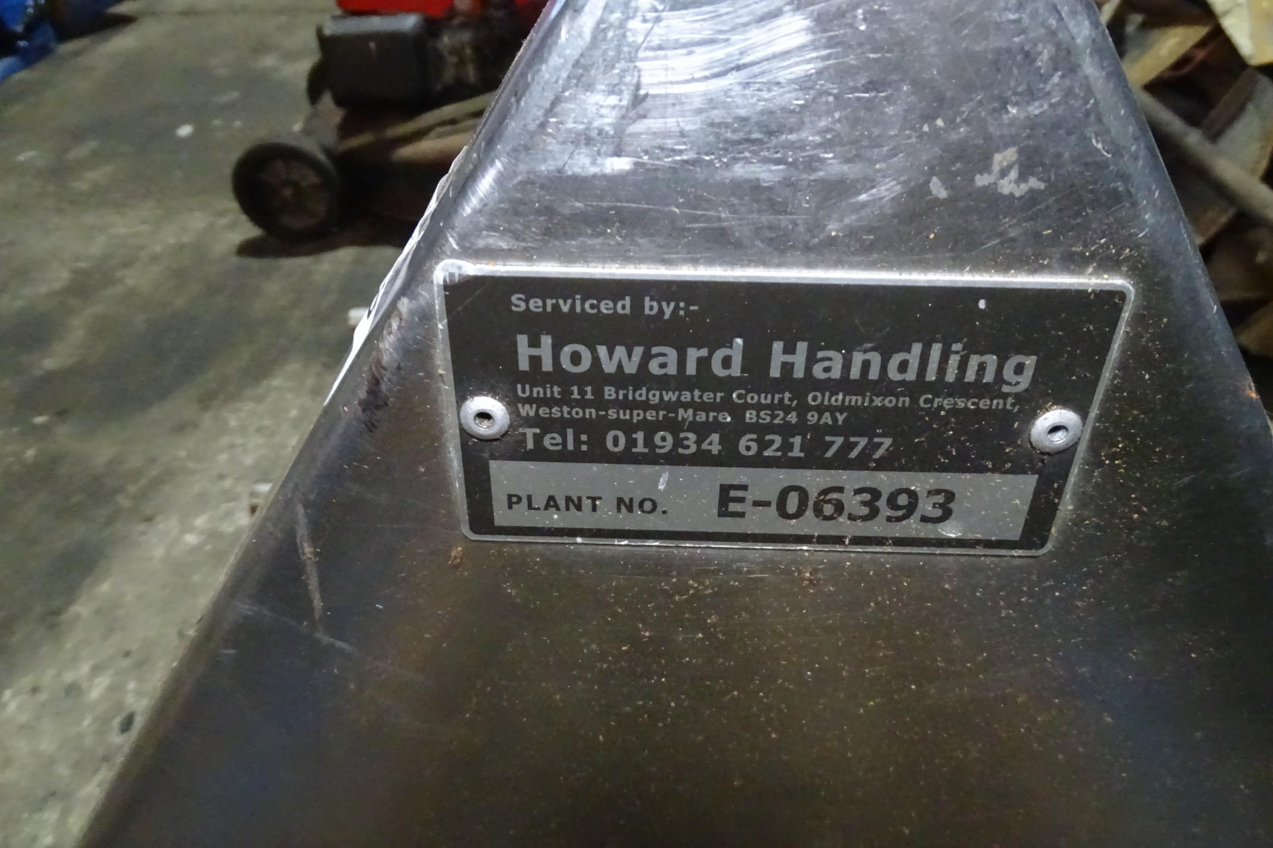 1 x Stainless steel metal pallet truck by Howard Handling, max load ...