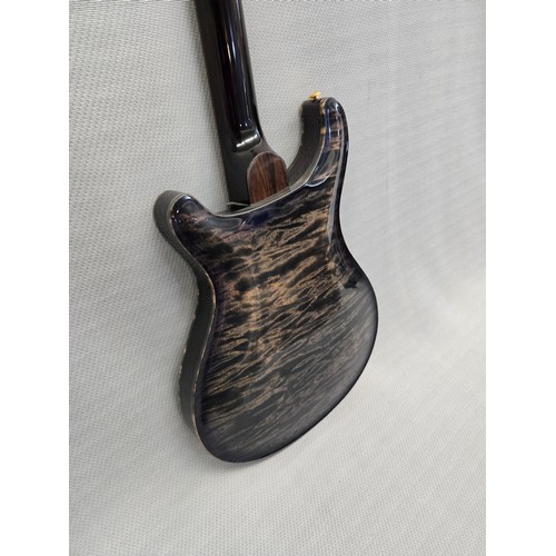 3 - 1 x PRS McCarty 594 Hollowbody II electric guitar in a burnt charcoal finish. SN: S97406 This guitar... 