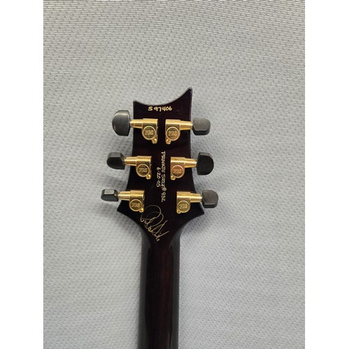 3 - 1 x PRS McCarty 594 Hollowbody II electric guitar in a burnt charcoal finish. SN: S97406 This guitar... 