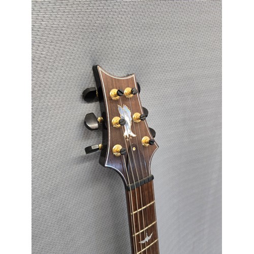 3 - 1 x PRS McCarty 594 Hollowbody II electric guitar in a burnt charcoal finish. SN: S97406 This guitar... 