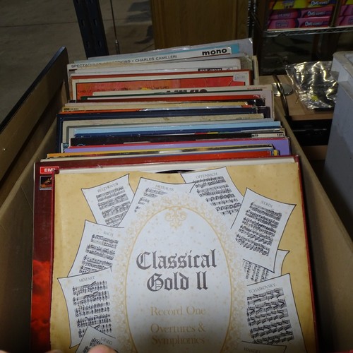 A quantity of various vinyl records - Contents of 1 shelf