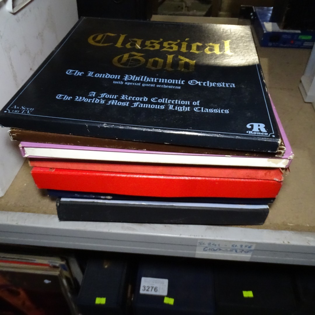 A quantity of various vinyl records - Contents of 1 shelf