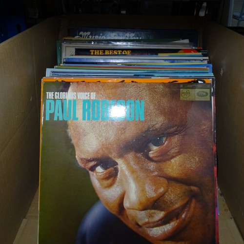 A quantity of various vinyl records - Contents of 1 shelf
