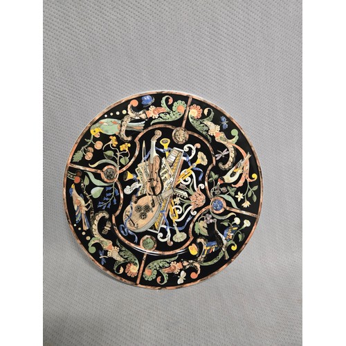 4171 - A set of 10 Villeroy & Boch Intarsia design 31cm charger plates, specially designed for Le Manoi... 