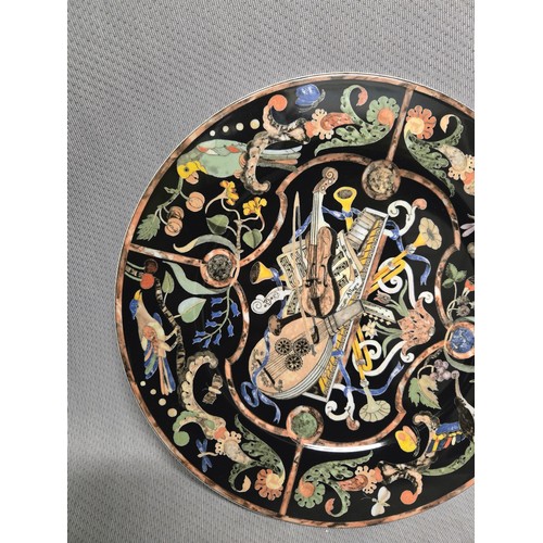 4171 - A set of 10 Villeroy & Boch Intarsia design 31cm charger plates, specially designed for Le Manoi... 