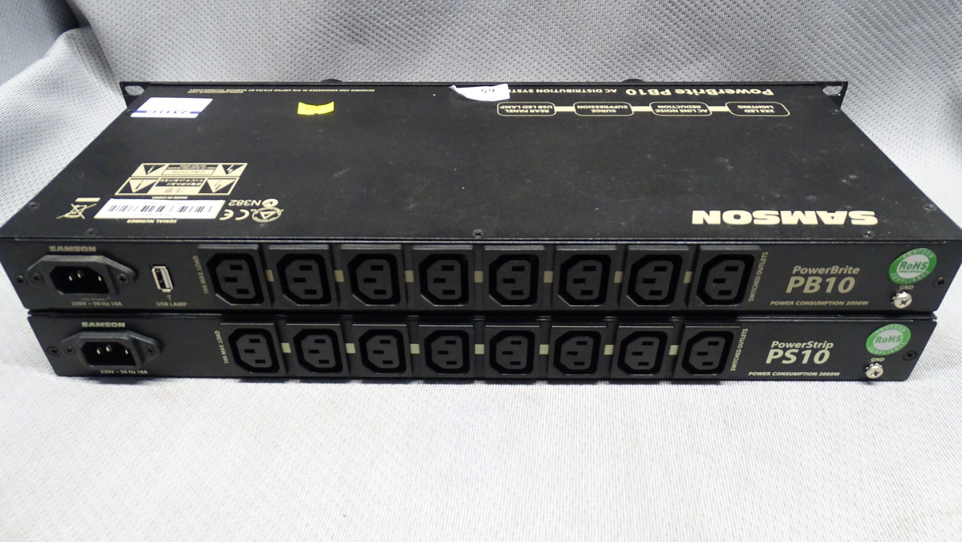 1 x Samson PowerStrip PS10 AC Distribution System and 1 x Samson ...