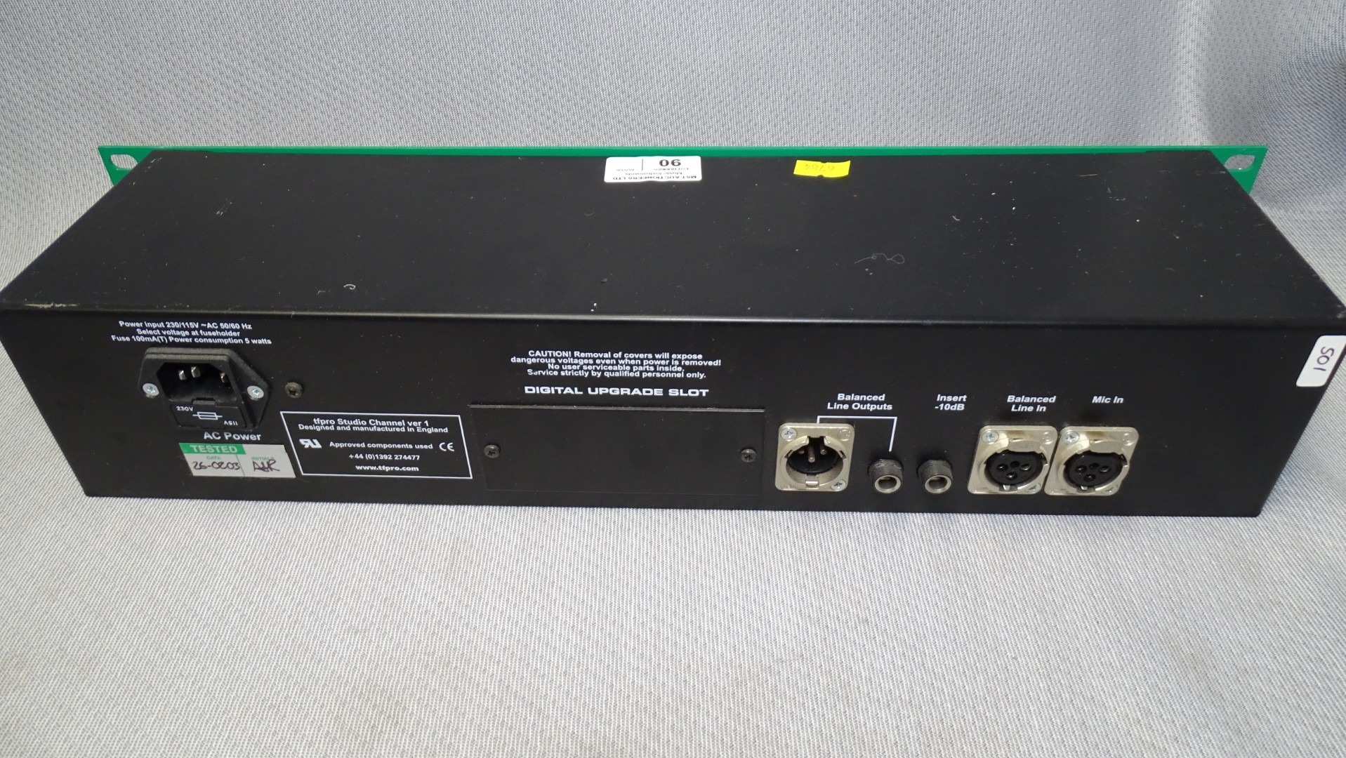 1 x TFPro Studio Channel P1 Preamp, opto compressor, equalizer and ...