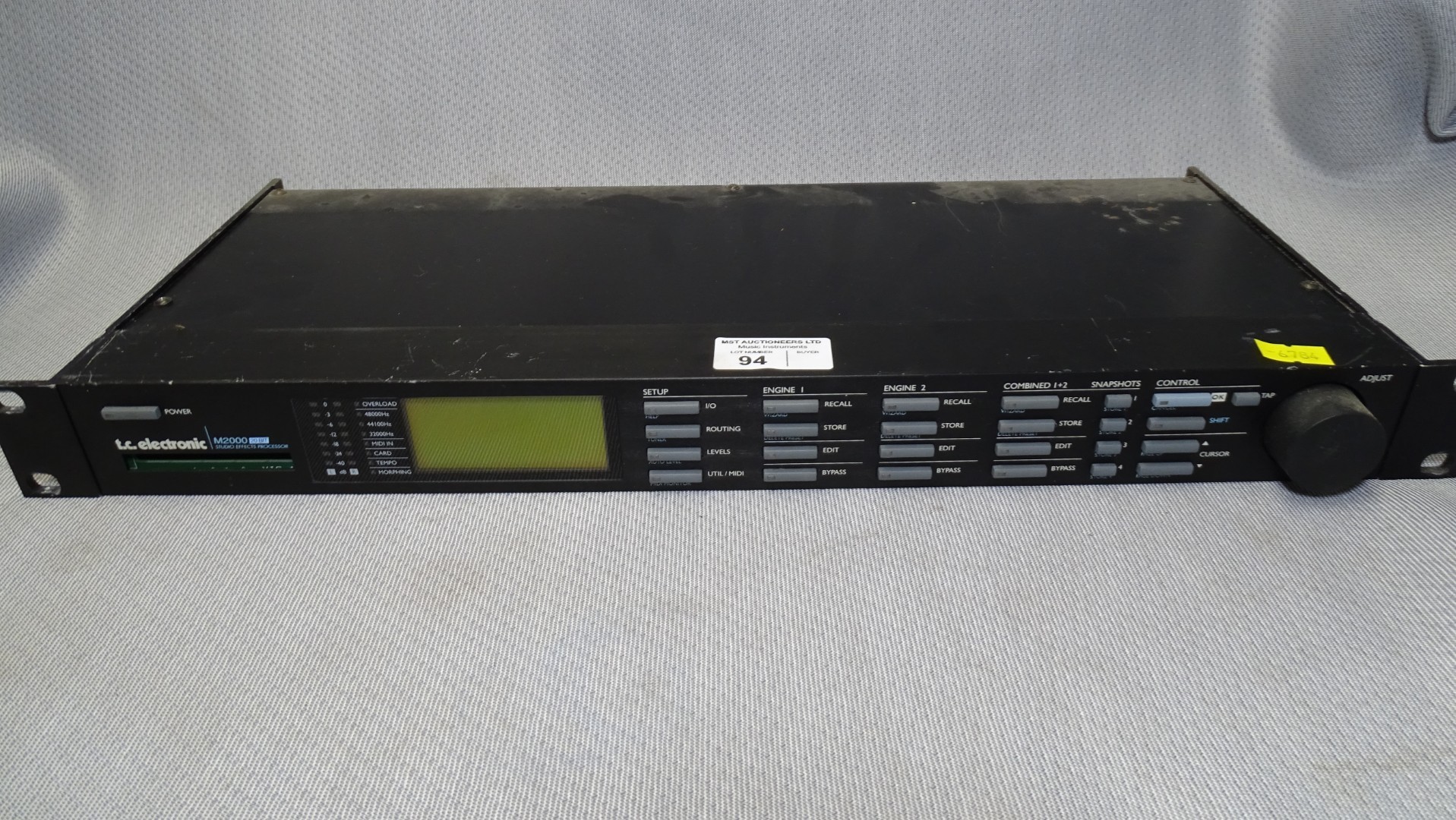 1 x TC Electronic M2000 Studio Effects Processor rackmount audio blade