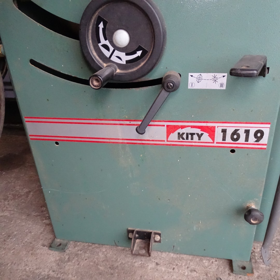 1 x Kity 1619 sliding table saw and a quantity of various blades - 240v