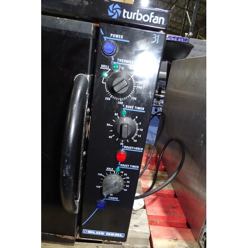 1264 - VAT. A commercial Turbofan oven by Blueseal 240v trade... 
