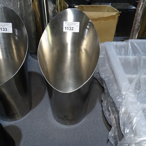 1132 - A champagne bucket by Veuve Cliequot and a wine tasting spittoon