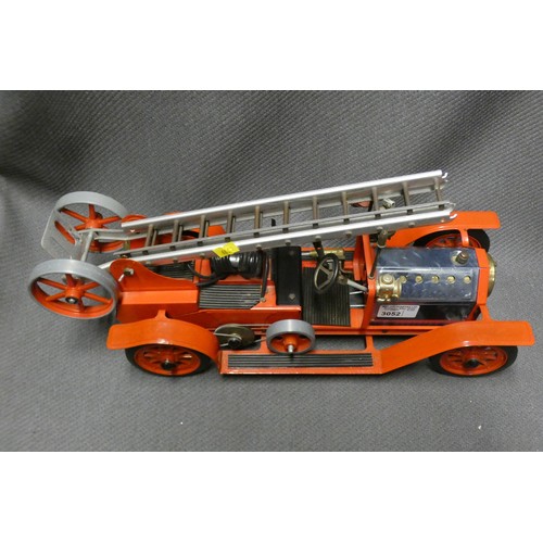 A vintage Mamod live steam model fire engine