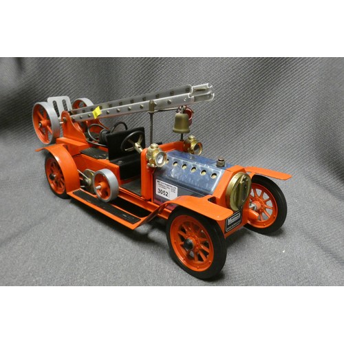 A vintage Mamod live steam model fire engine