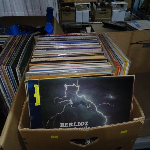 A quantity of various vinyl records - Contents of 2 boxes