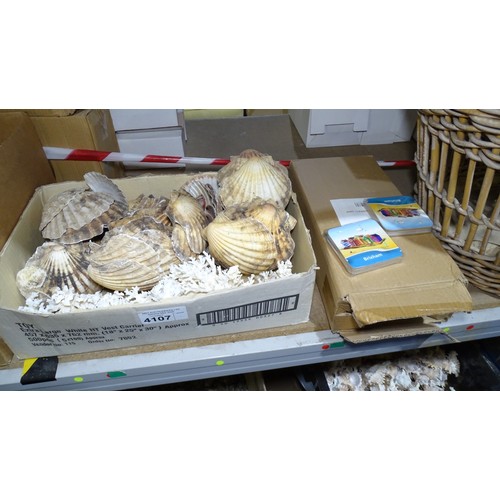 A quantity of various items to include shells, sponge balls and a ...