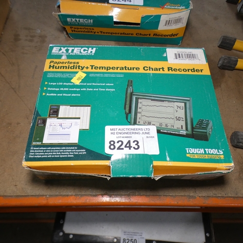 VAT - 1 x Humidity and temperature chart recorder by Extech Instruments