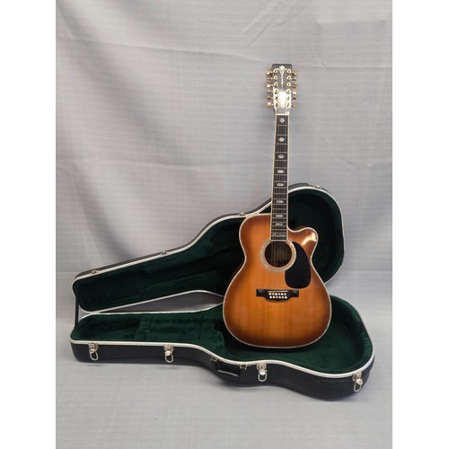 5282 - 1 x MC12-41 Martin Richie Sambora Signature Sunburst #15 of 200, Twelve String with a Fishman Ellips... 