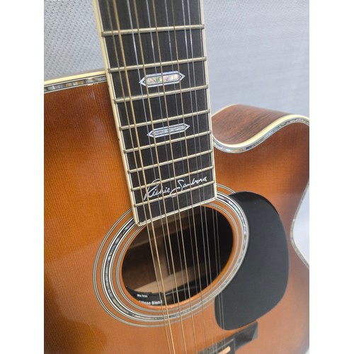 5282 - 1 x MC12-41 Martin Richie Sambora Signature Sunburst #15 of 200, Twelve String with a Fishman Ellips... 