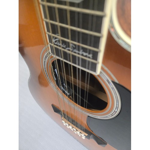 5282 - 1 x MC12-41 Martin Richie Sambora Signature Sunburst #15 of 200, Twelve String with a Fishman Ellips... 