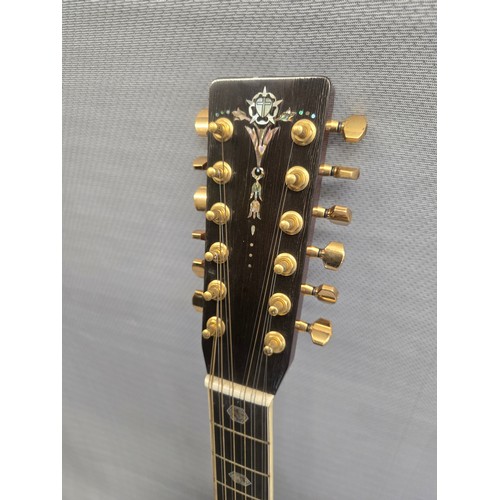 5282 - 1 x MC12-41 Martin Richie Sambora Signature Sunburst #15 of 200, Twelve String with a Fishman Ellips... 