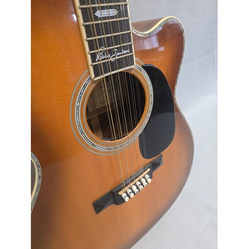 5282 - 1 x MC12-41 Martin Richie Sambora Signature Sunburst #15 of 200, Twelve String with a Fishman Ellips... 